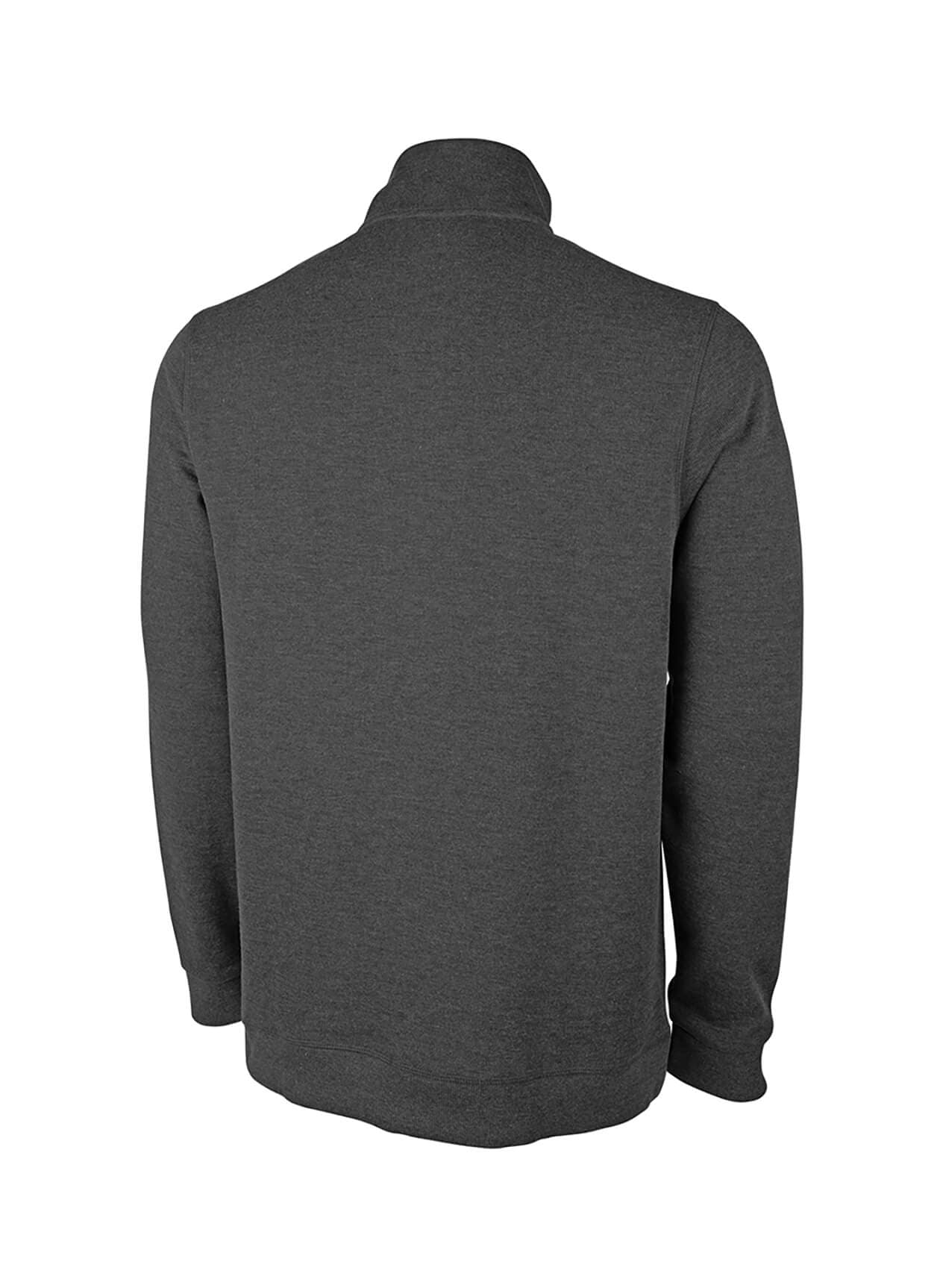 Charles River Men's Hudson Quarter Zip Pullover - Dark Grey 3XL