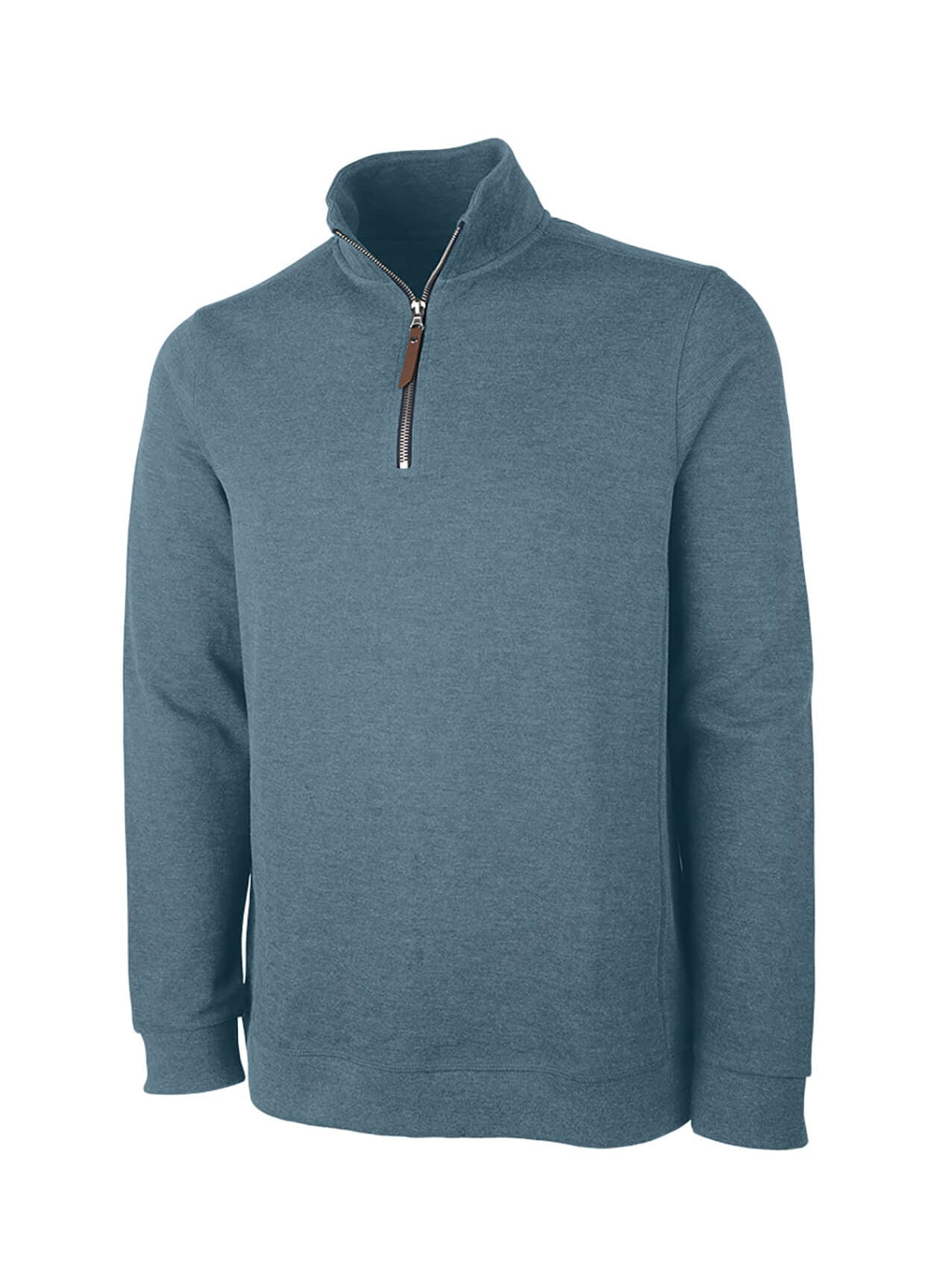 Charles River Men's Hudson Quarter Zip Pullover - Blue 3XL