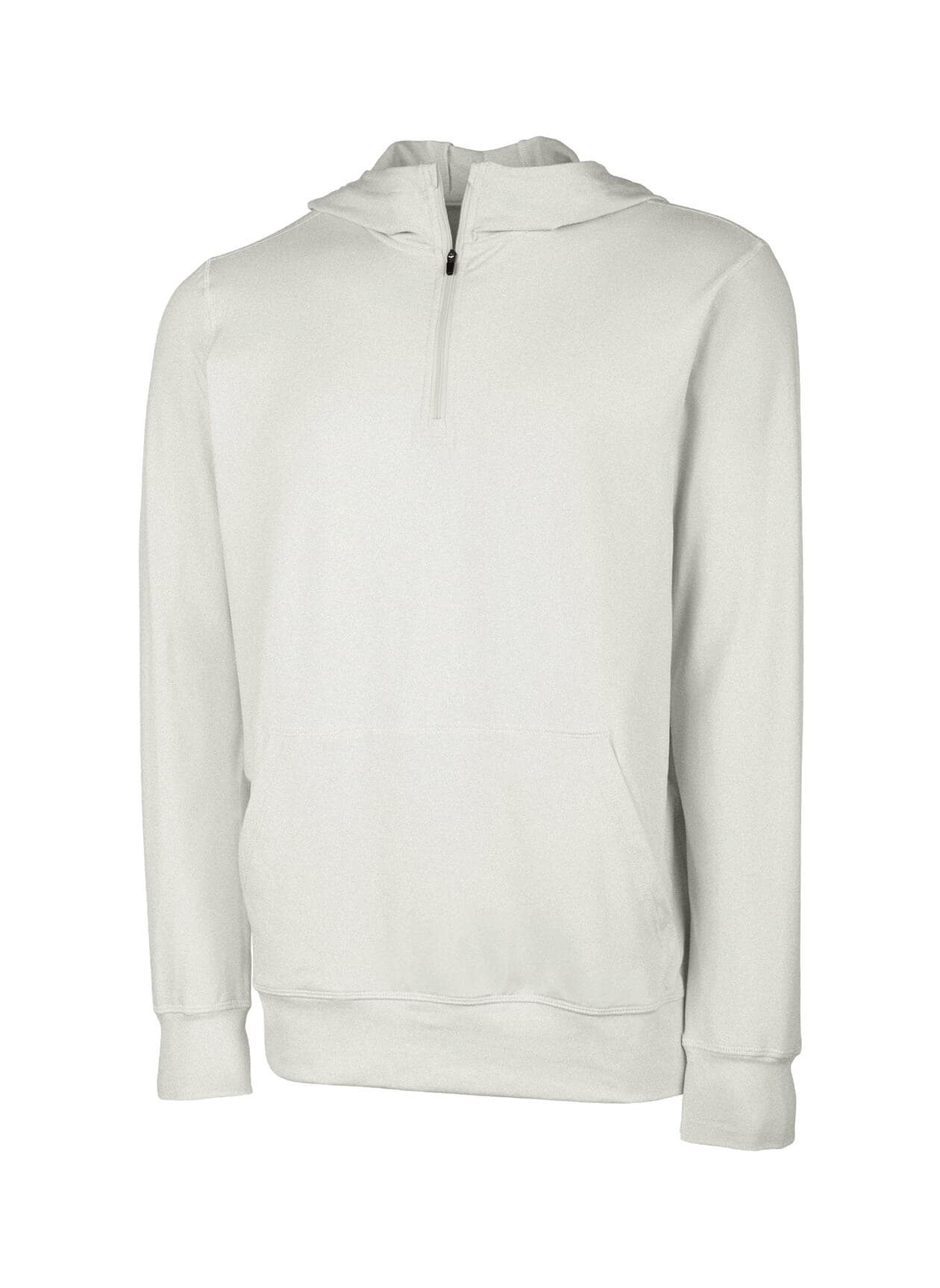 Charles River Men's Pulse Performance Quarter Zip Hoodie - Brown 3XL
