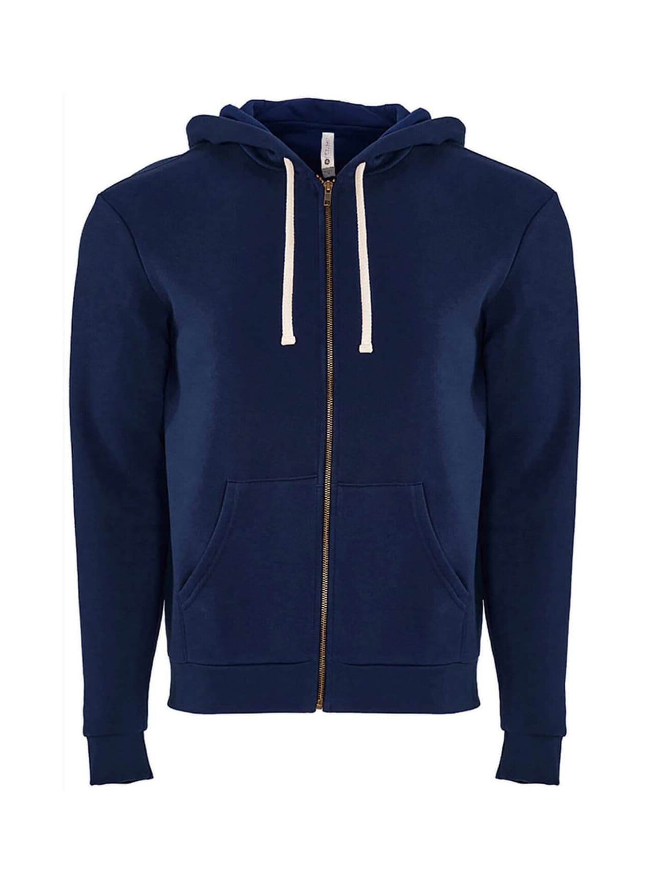 Next Level Unisex Santa Cruz Full-Zip Hoodie - Navy 3XL