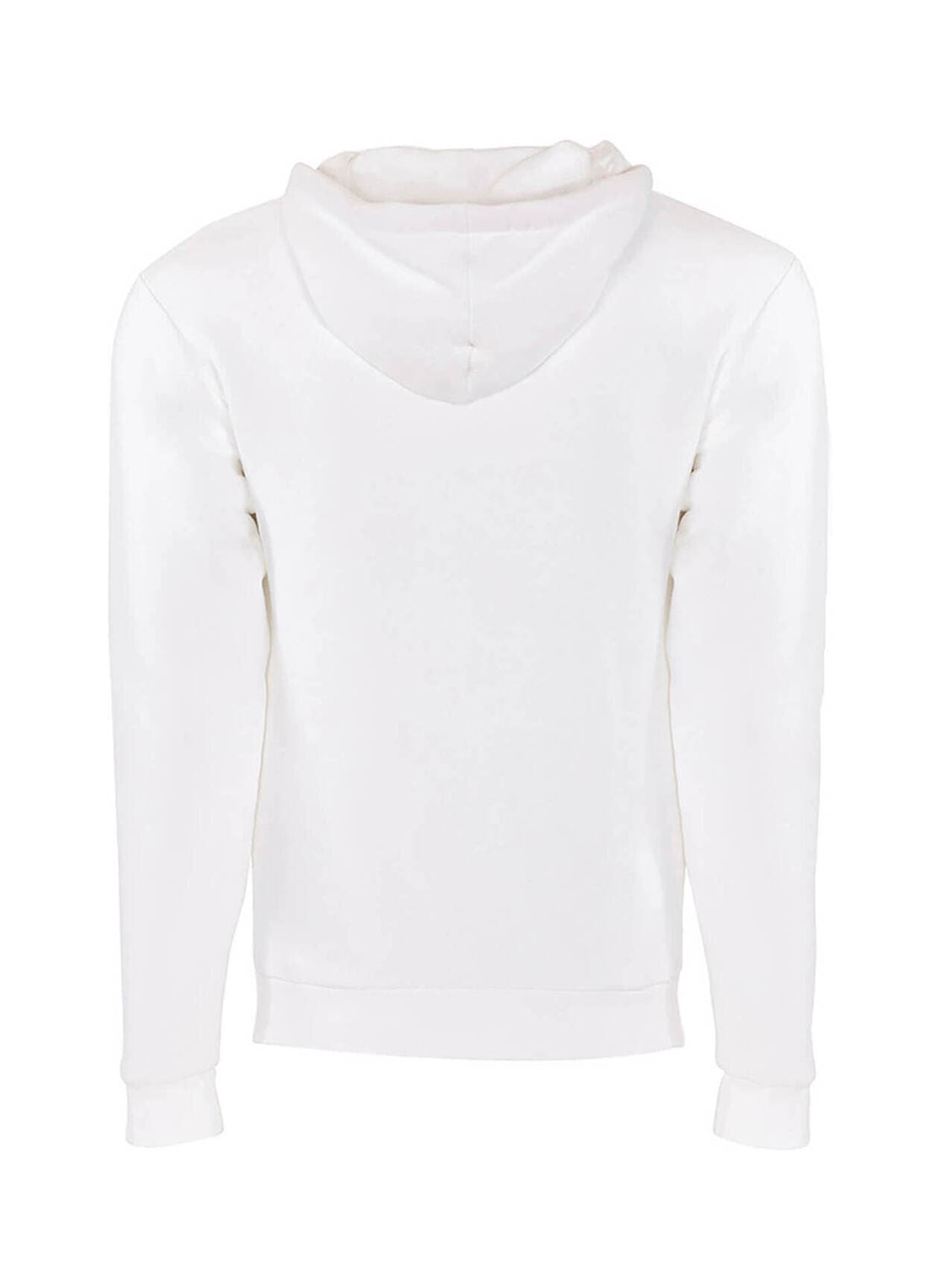Next Level Unisex Santa Cruz Full-Zip Hoodie - White 3XL