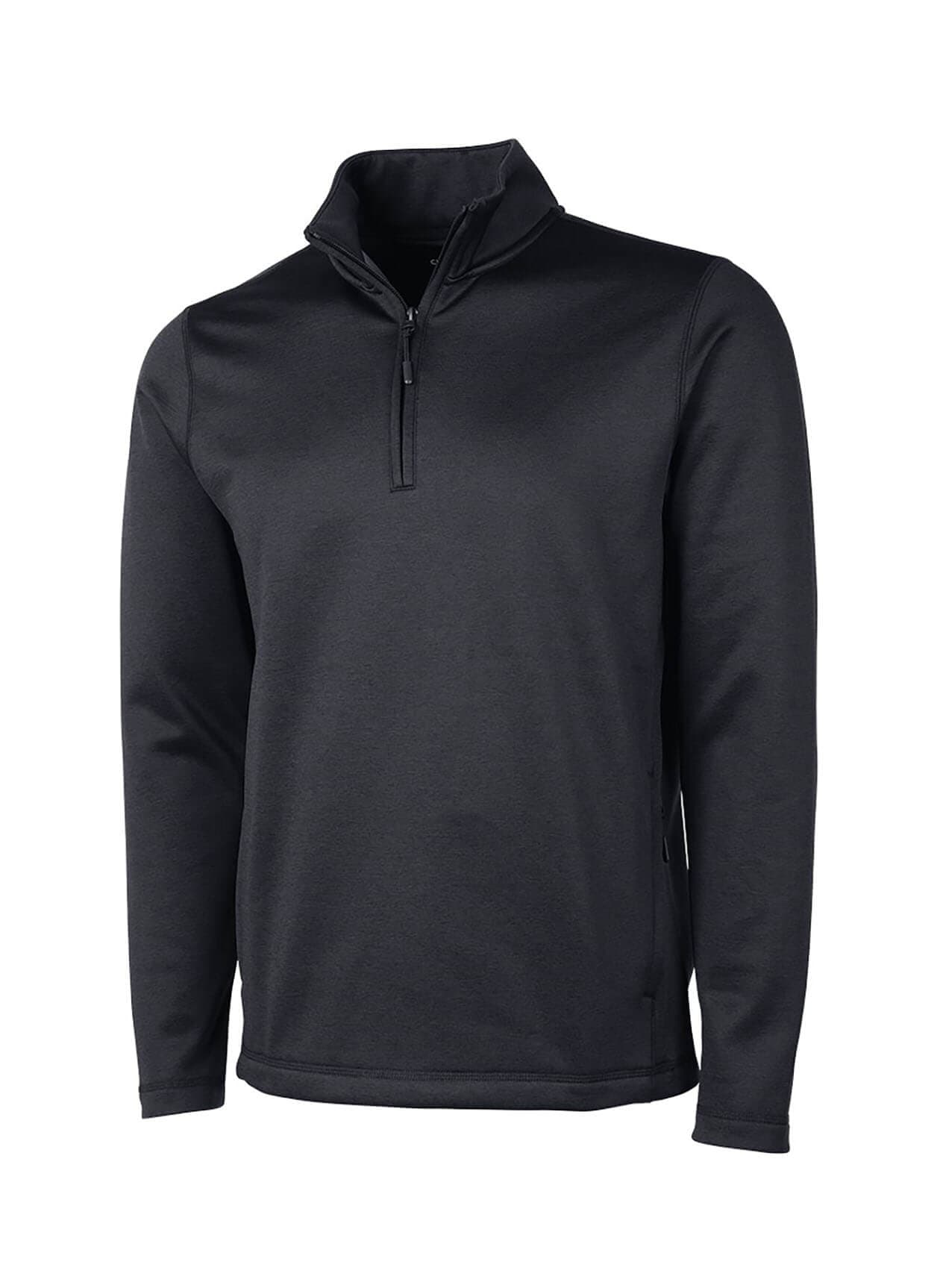 Charles River Men's Flex-Fleece Quarter-Zip - Black 3XL