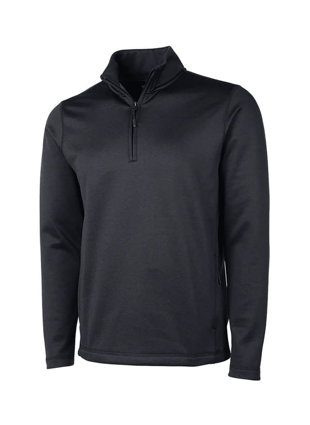 Charles River Men's Flex-Fleece Quarter-Zip - Black 3XL