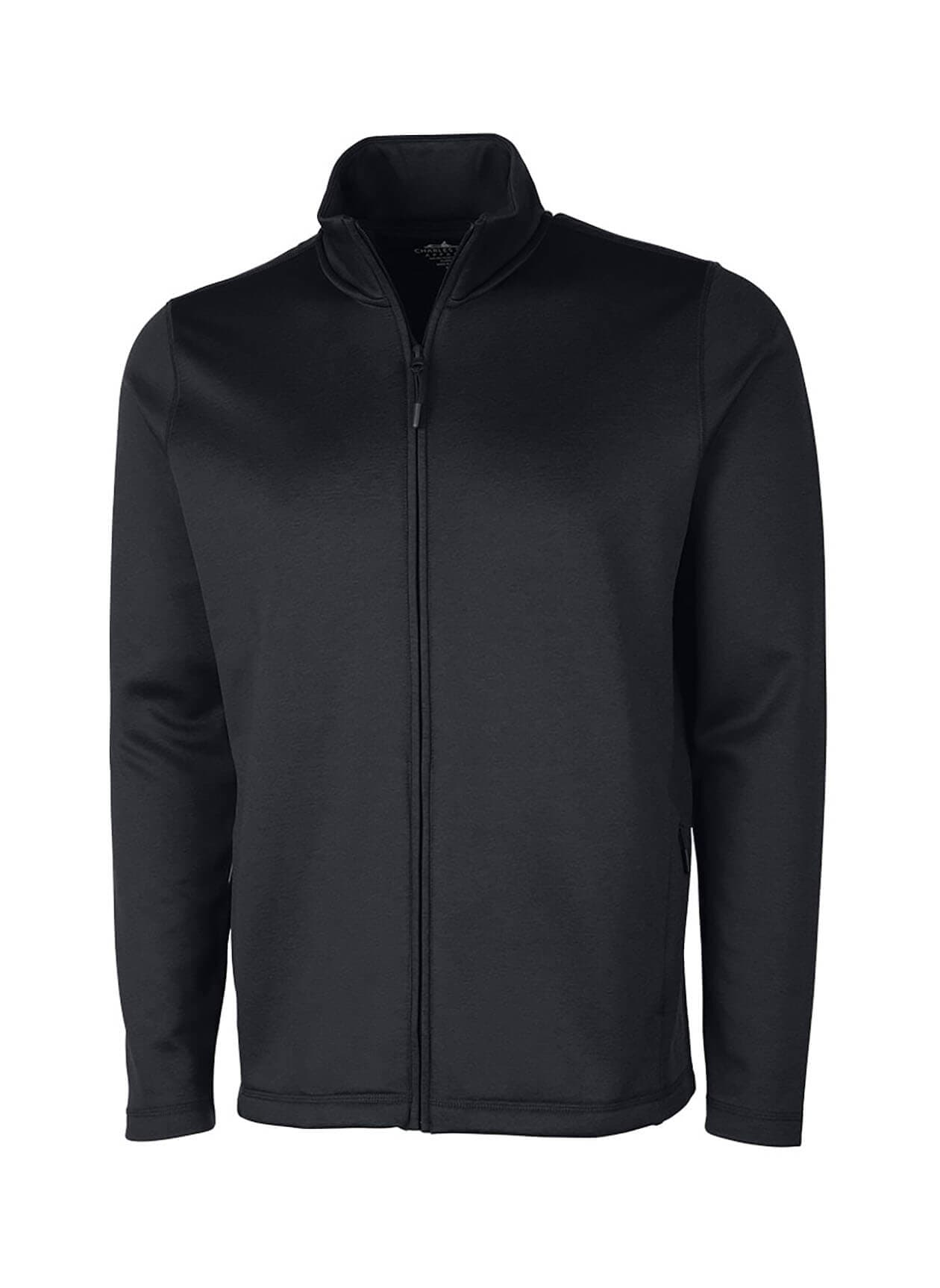 Charles River Men's Flex-Fleece Full Zip Jacket - Black 3XL