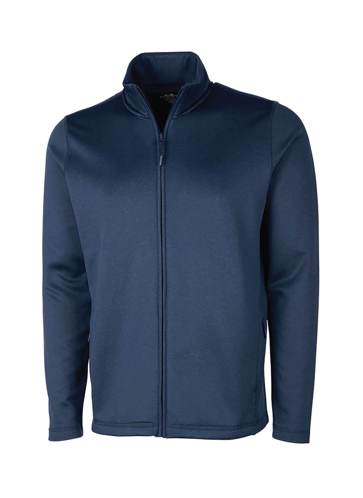 Charles River Men's Flex-Fleece Full Zip Jacket - Navy 3XL