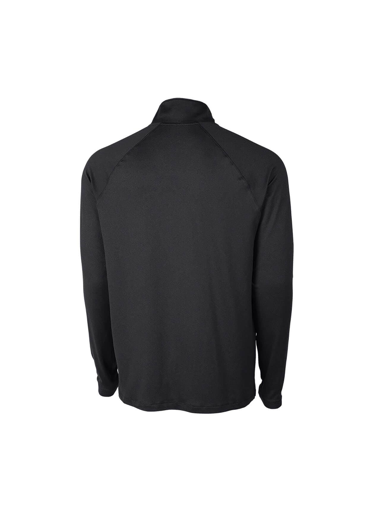 Charles River Men's Cayak Lightweight Stretch Quarter-Zip - Black 3XL