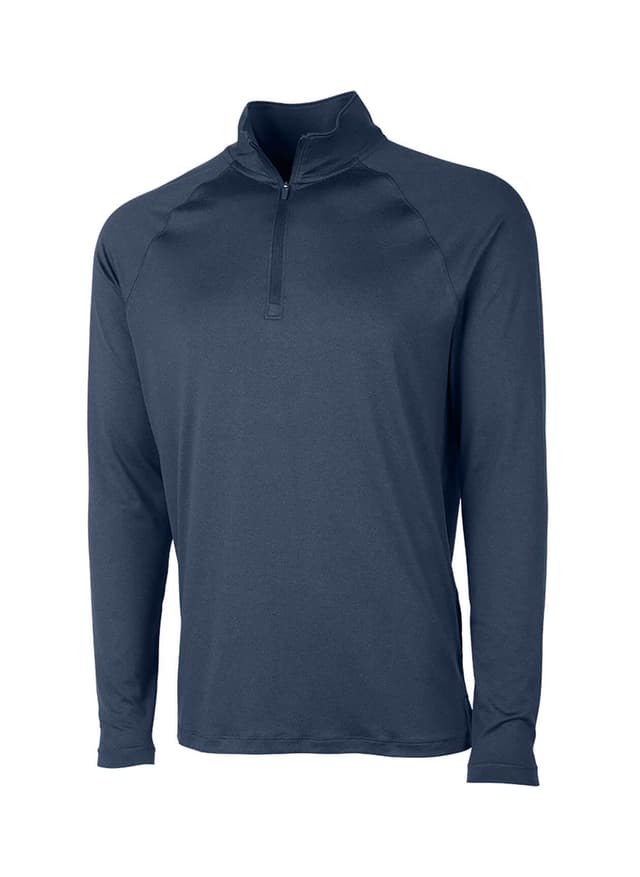 Charles River Men's Cayak Lightweight Stretch Quarter-Zip - Navy 3XL