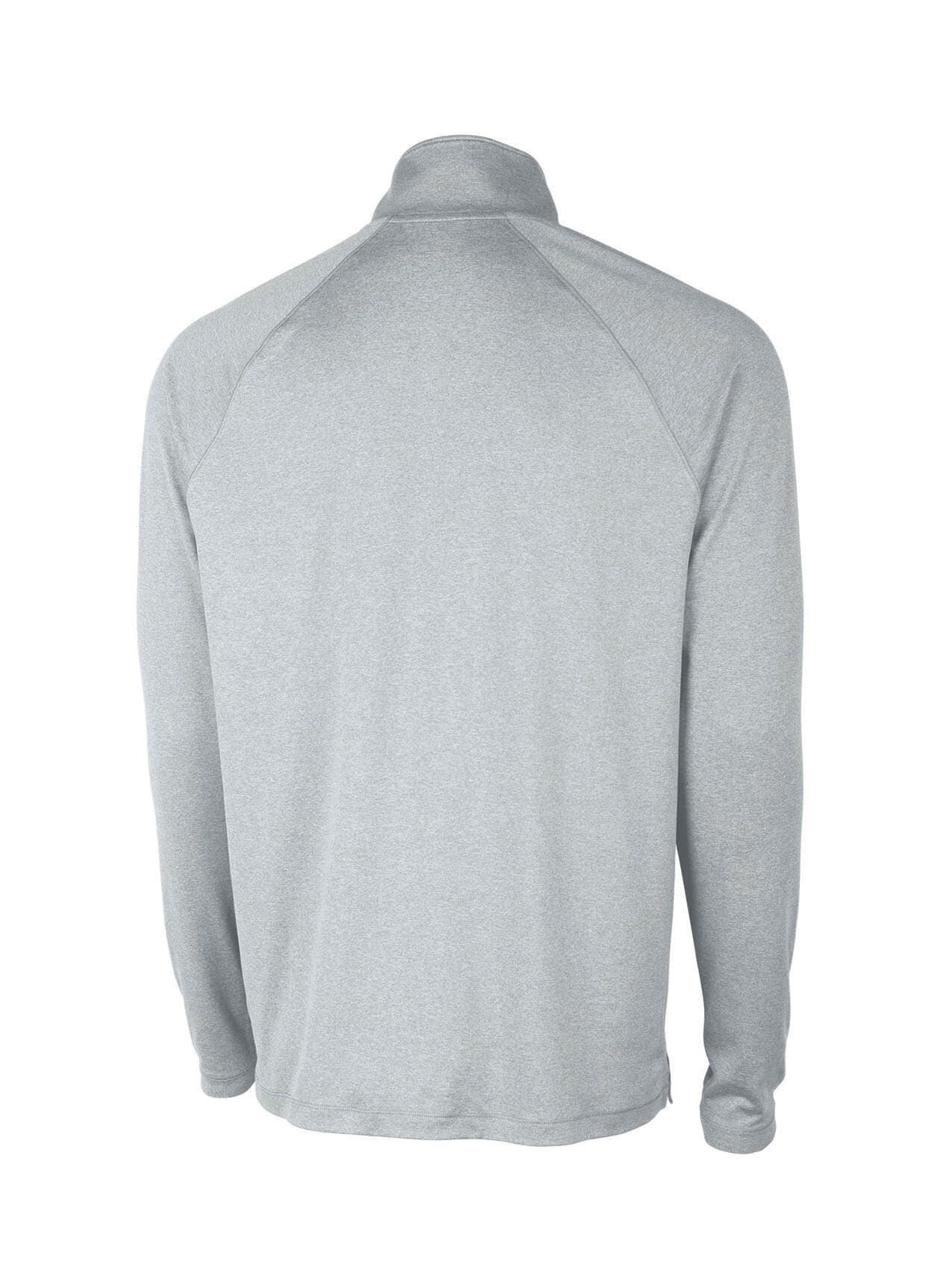 Charles River Men's Cayak Lightweight Stretch Quarter-Zip - Light Grey 3XL