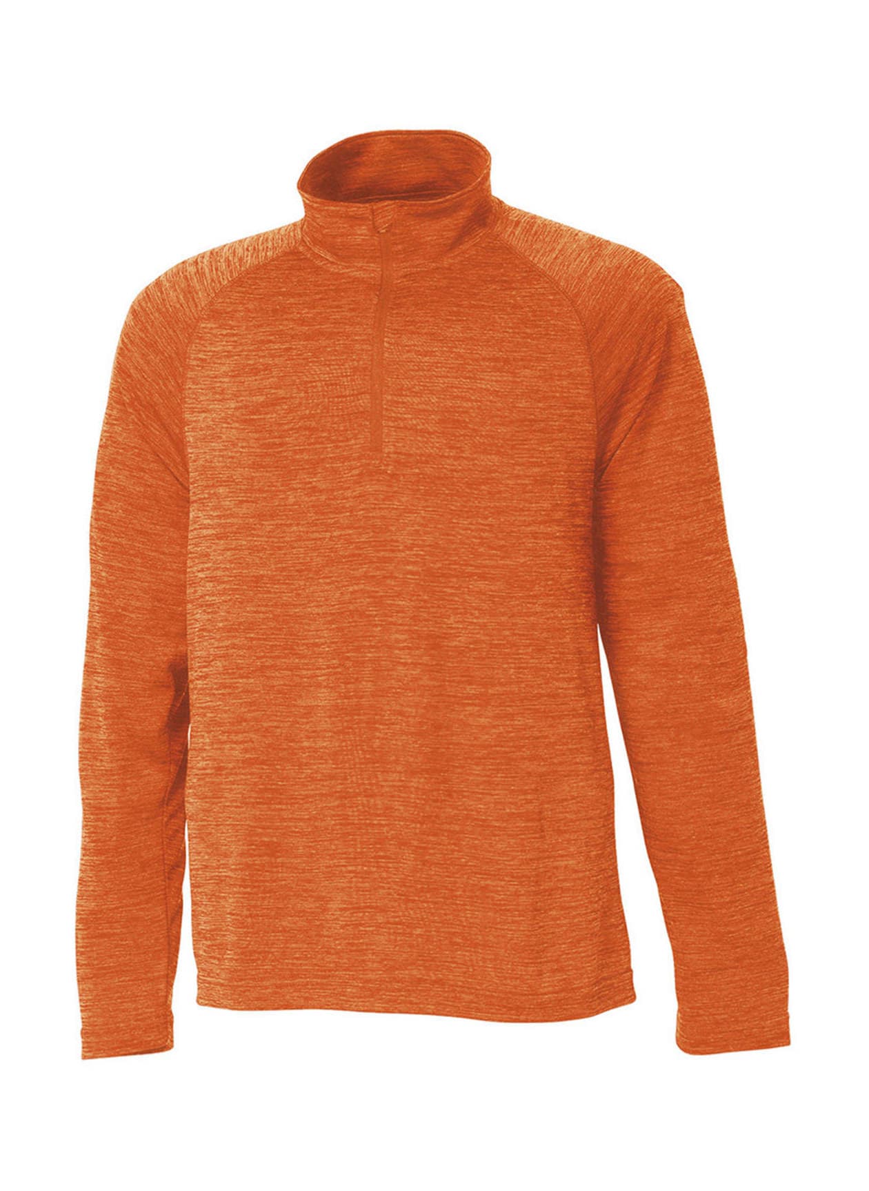 Charles River Men's Space Dyed Quarter-Zip - Orange 3XL