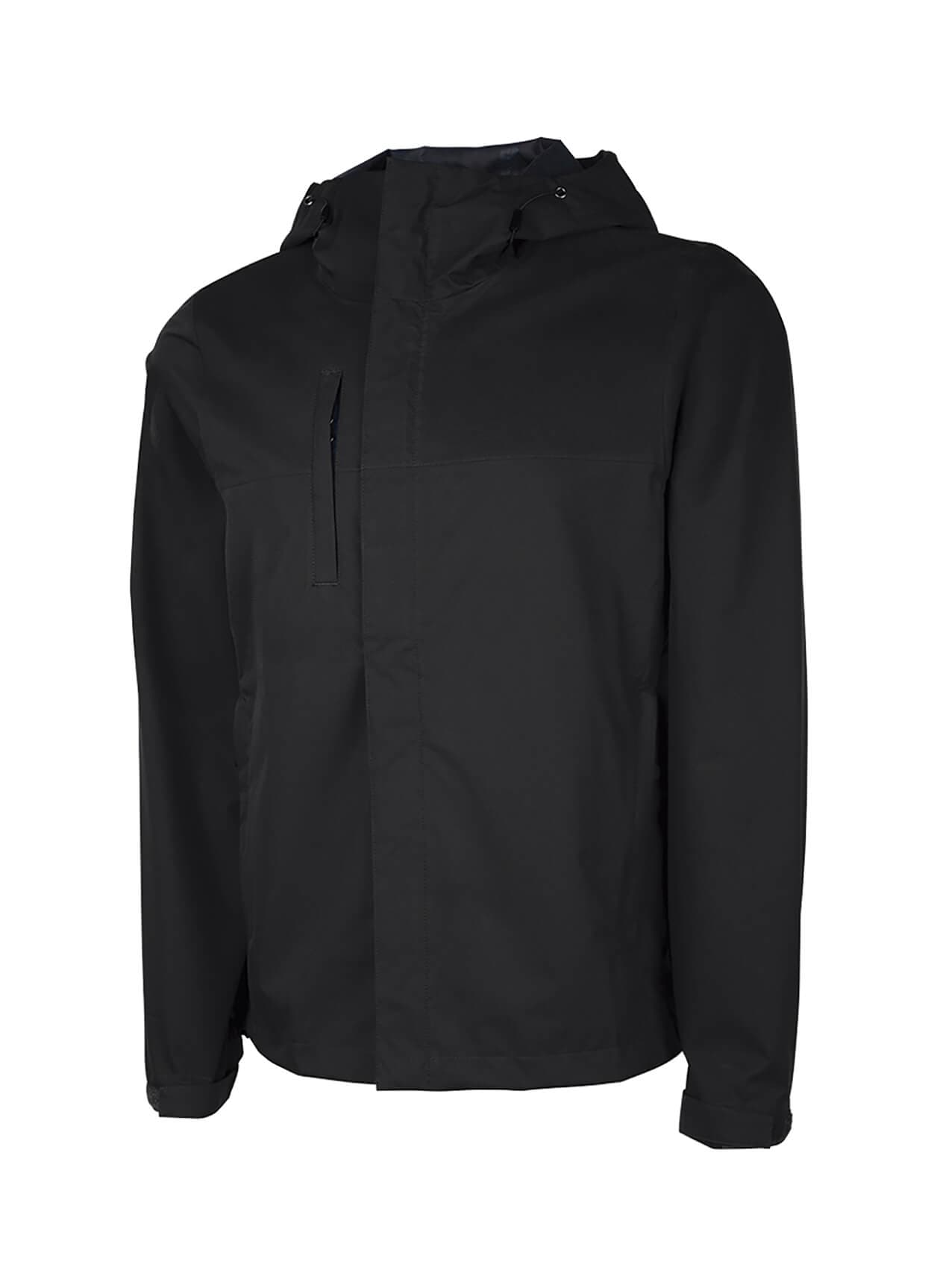 Charles River Men's Bershire Rain Jacket - Black 3XL