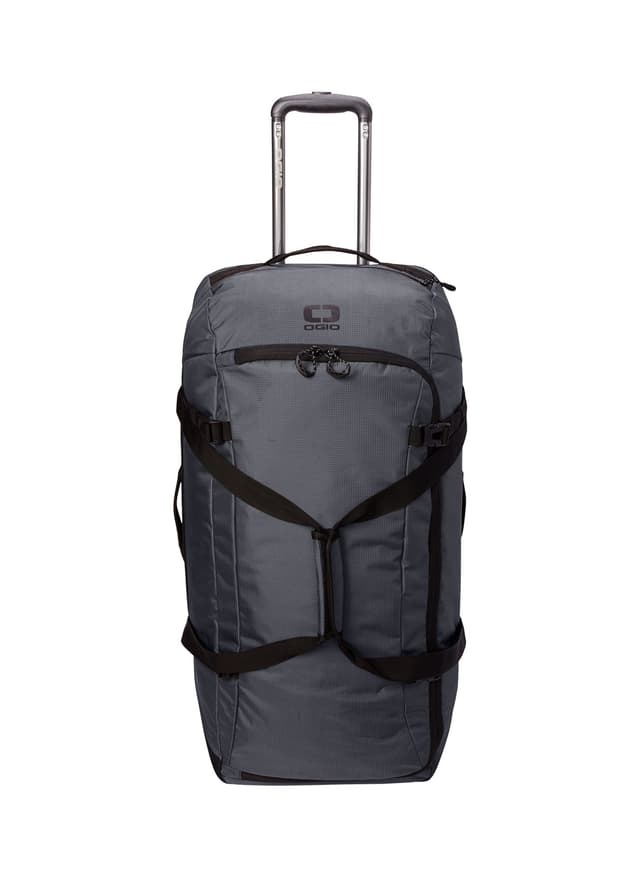 OGIO Passage Wheeled Checked Duffel - Dark Grey MISC