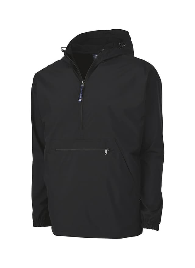 Charles River Unisex Pack n Go Pullover - Black 3XL