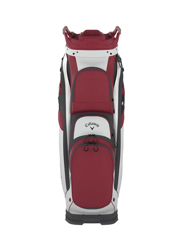 Callaway Org 14 Cart Bag - White / Cardinal (Q0419) MISC