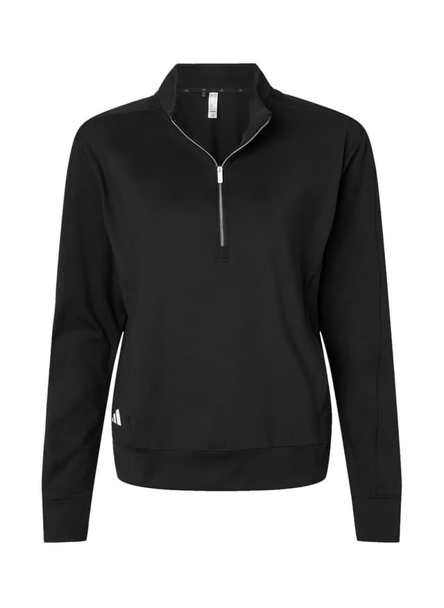 Adidas Women's Ultimate365 Quarter-Zip - Black LG
