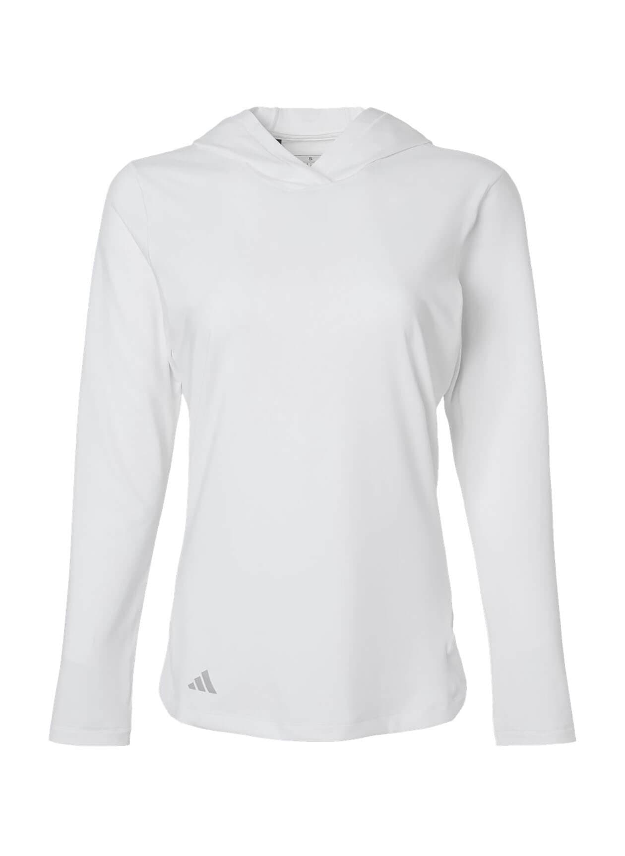 Adidas Women's Performance Hoodie - White LG