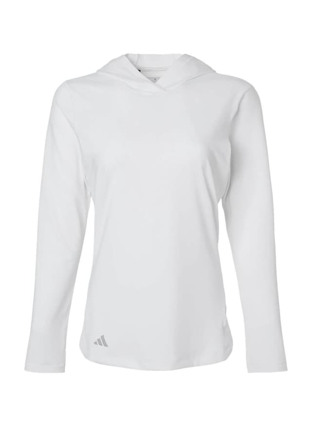 Adidas Women's Performance Hoodie - White LG