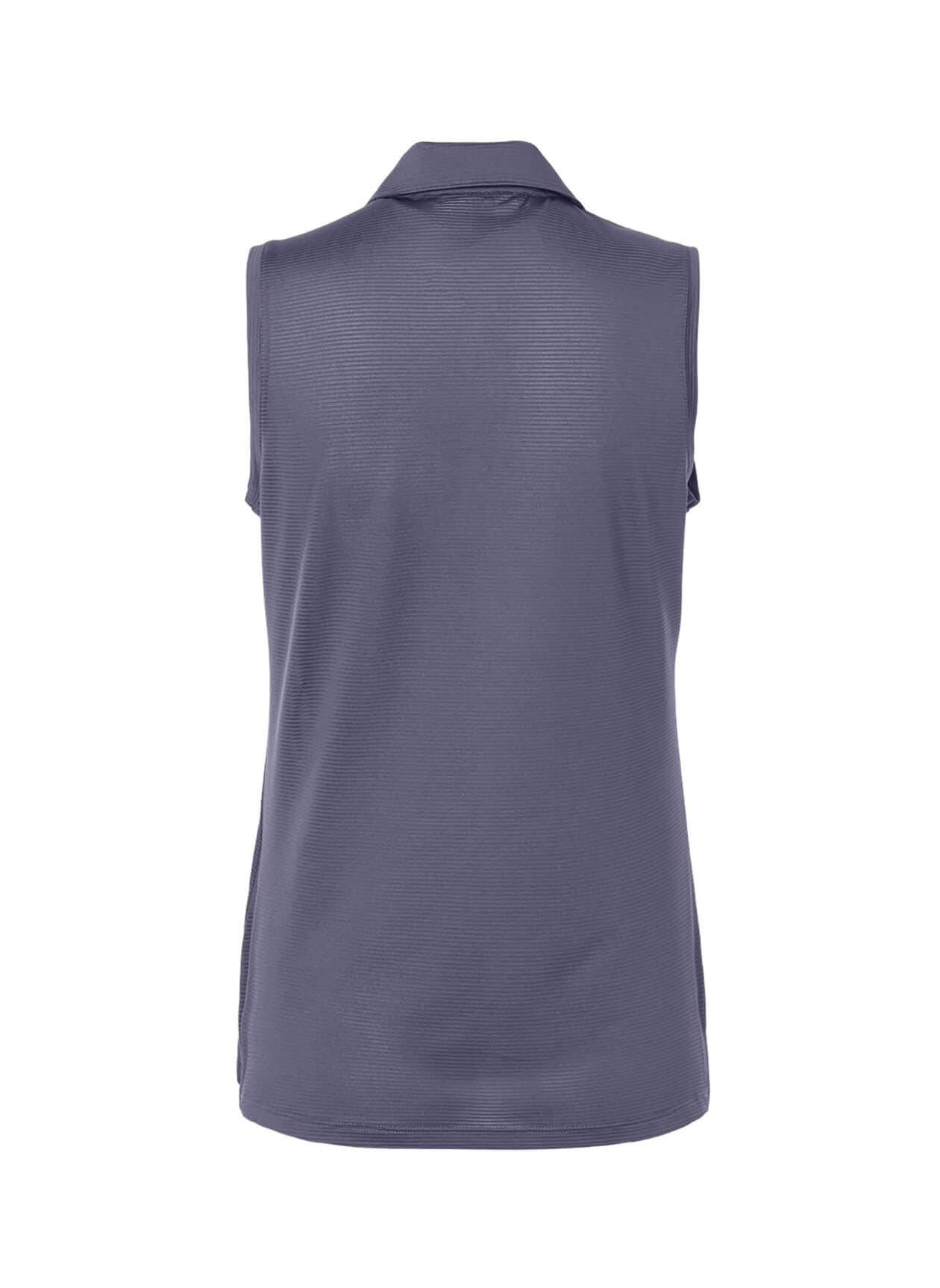 Adidas Women's Ottoman Sleeveless Polo - Purple LG