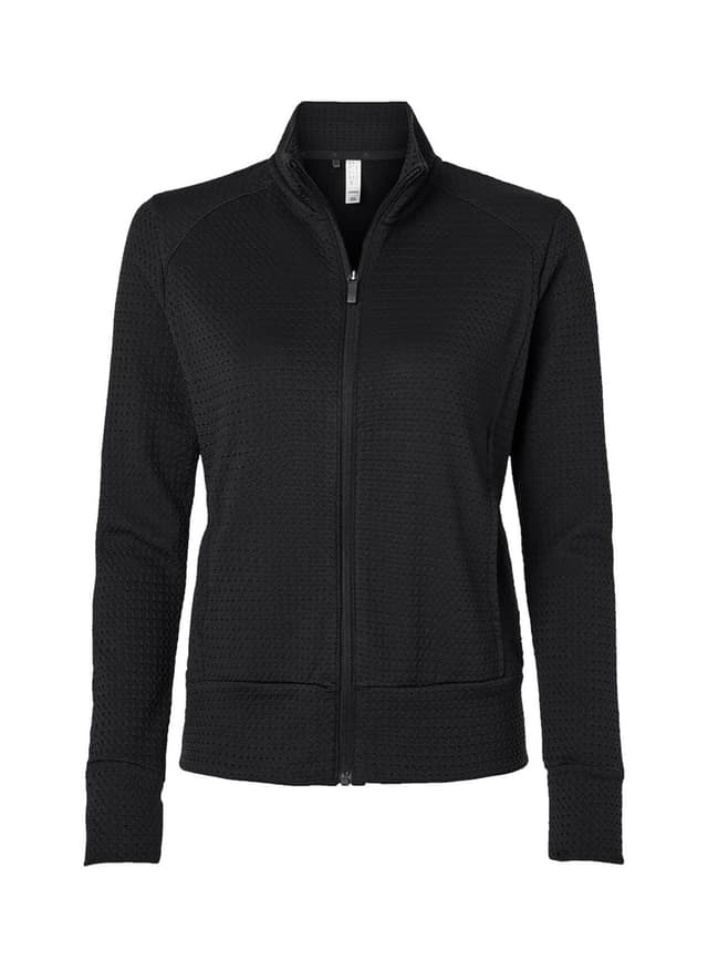 Adidas Women's Ultimate365 Textured Jacket - Black LG