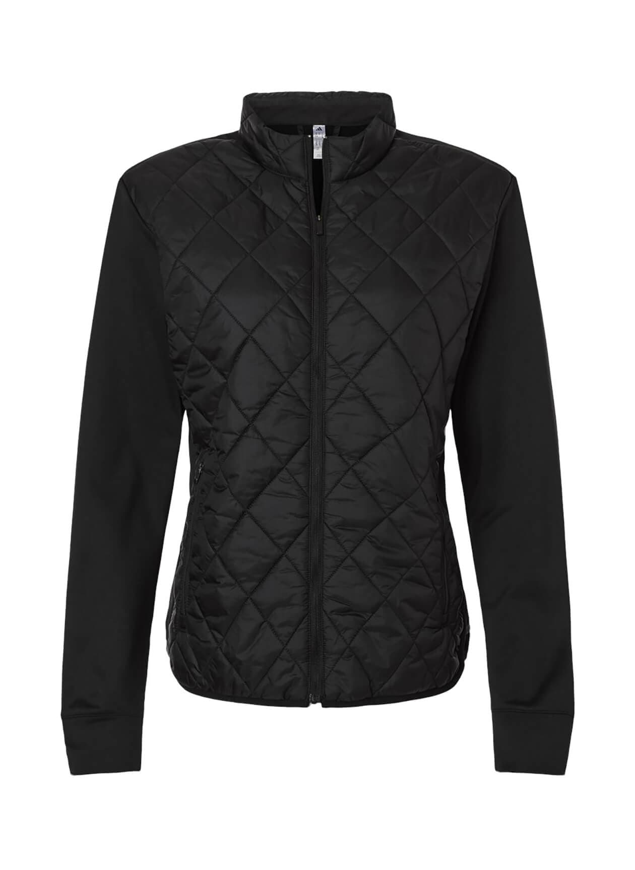 Adidas Women's Ultimate Quilted Jacket - Black LG