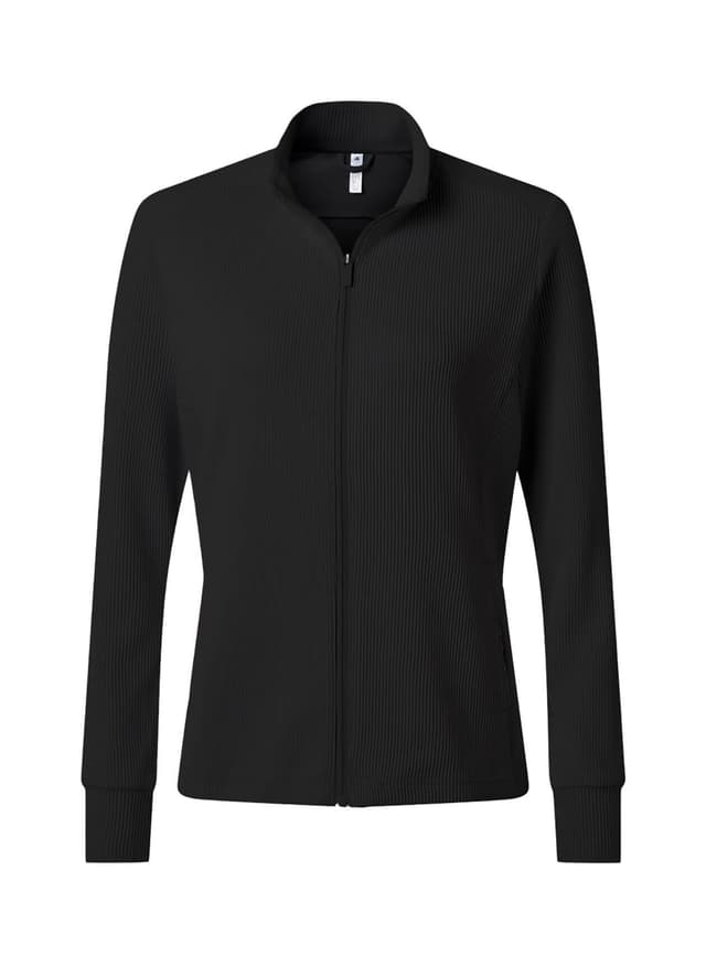 Adidas Women's Performance Textured Jacket - Black LG