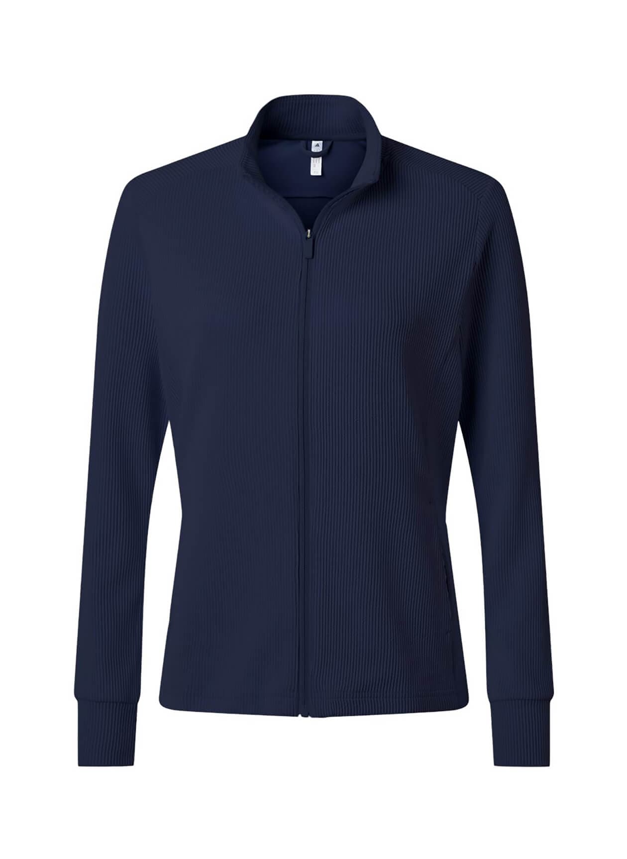 Adidas Women's Performance Textured Jacket - Navy LG