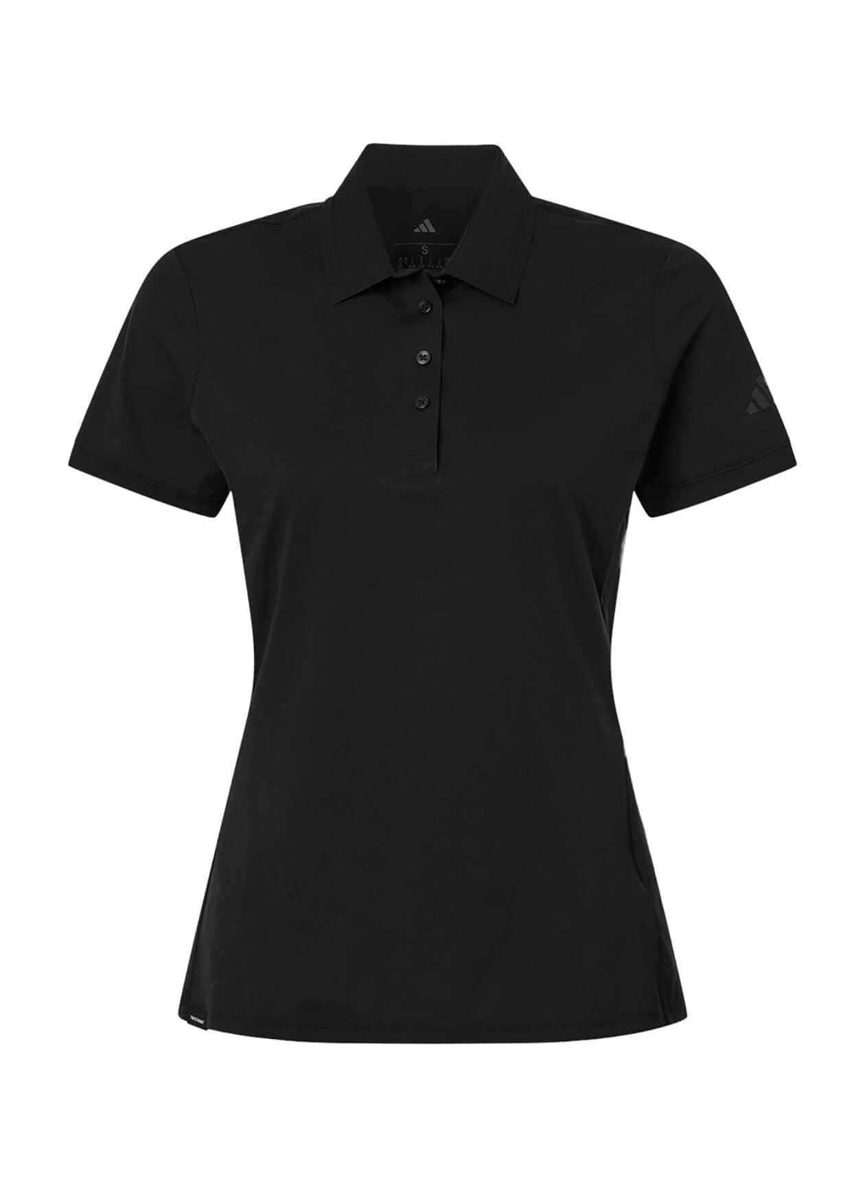 Adidas Women's Ultimate365 Tour Twistknit Polo - Black LG