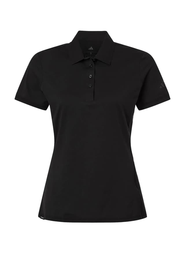 Adidas Women's Ultimate365 Tour Twistknit Polo - Black LG