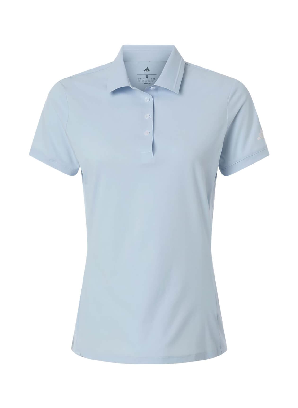 Adidas Women's Ultimate365 Tour Twistknit Polo - Cyan LG