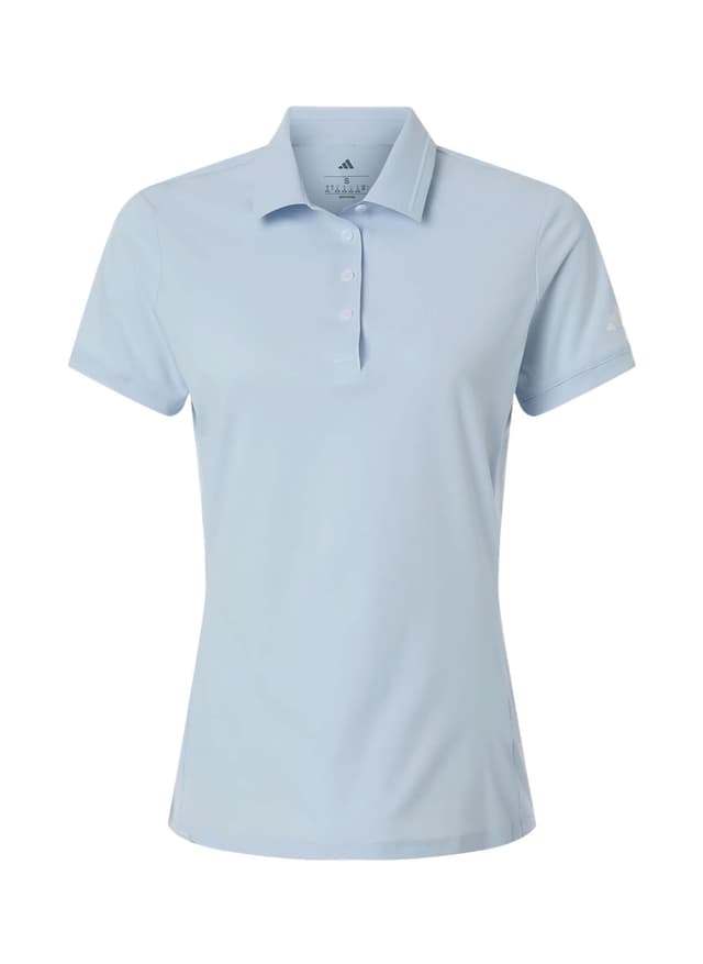 Adidas Women's Ultimate365 Tour Twistknit Polo - Cyan LG