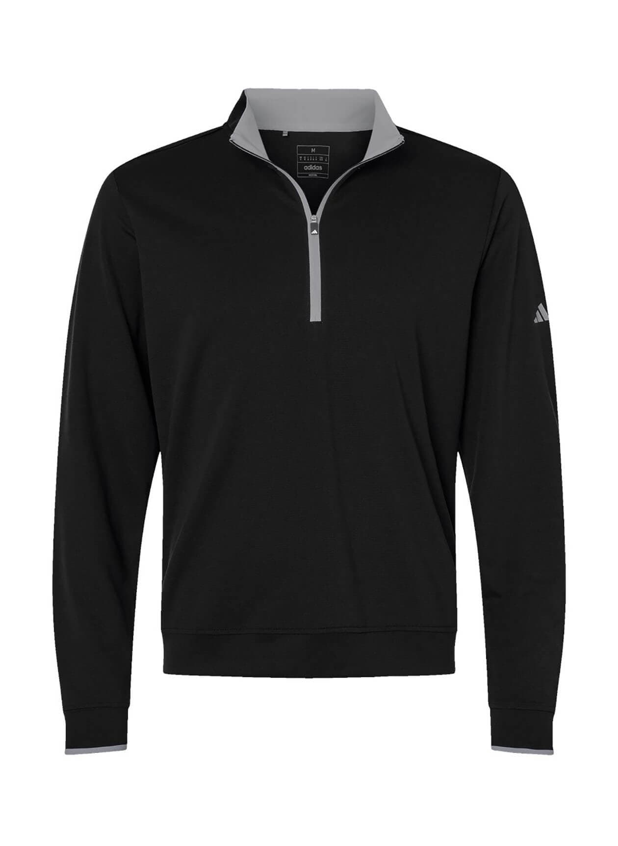 Adidas Men's Aeroready Quarter-Zip - Black LG