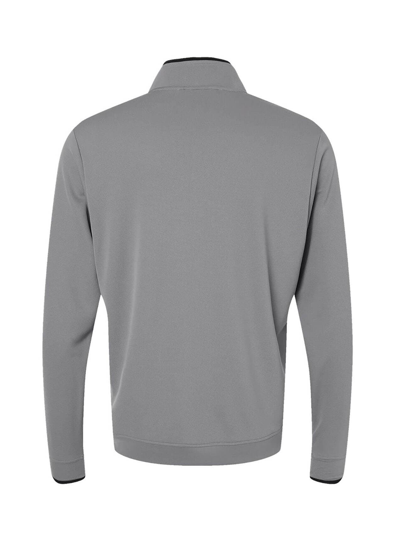 Adidas Men's Aeroready Quarter-Zip - Dark Grey LG