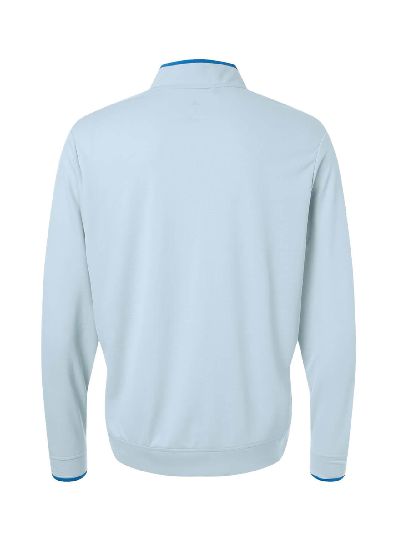 Adidas Men's Aeroready Quarter-Zip - Cyan LG