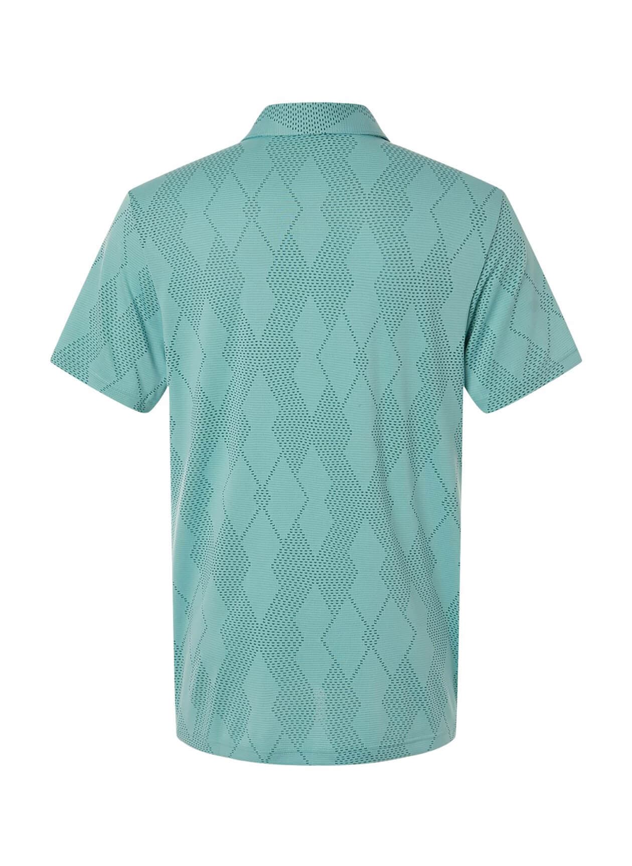 Men's Adidas Ultimate365 Textured Polo - Green 3XL