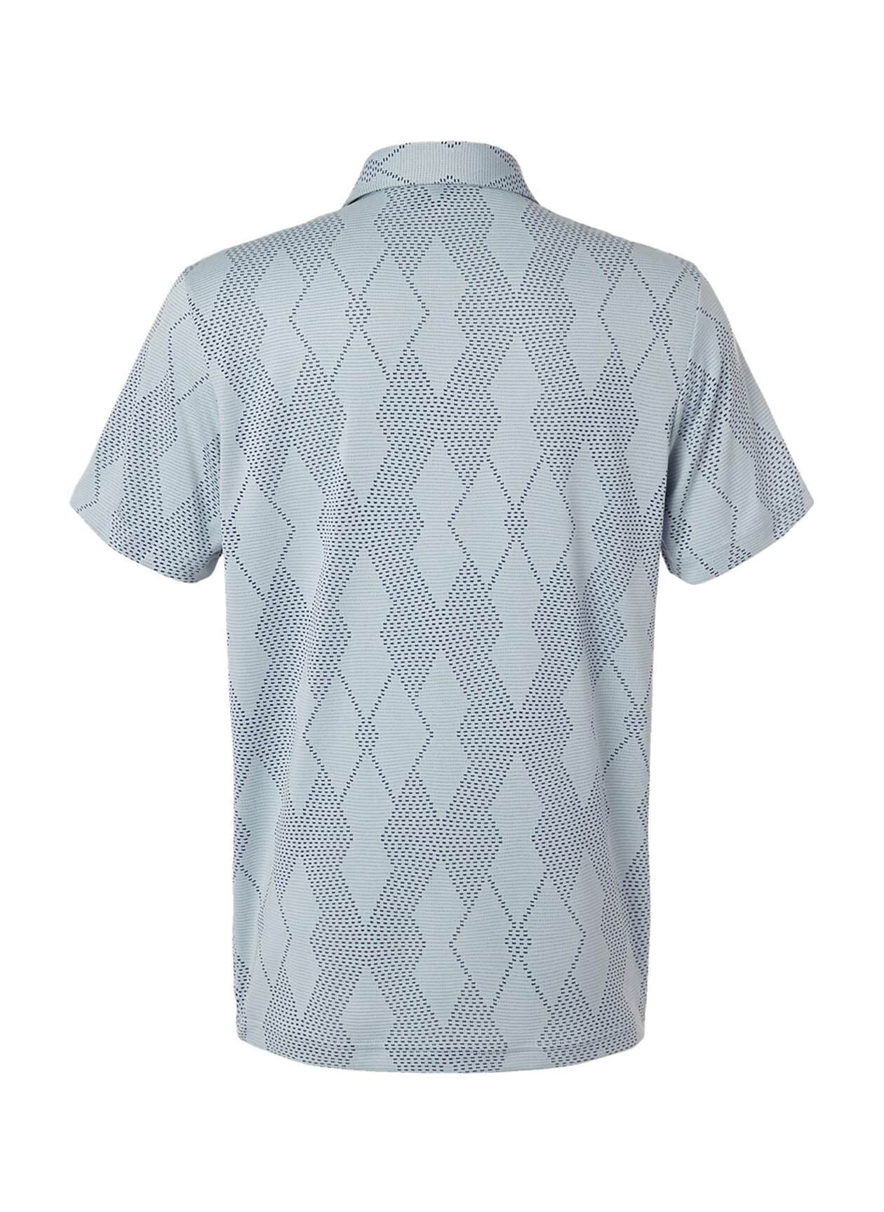 Men's Adidas Ultimate365 Textured Polo - Cyan 3XL