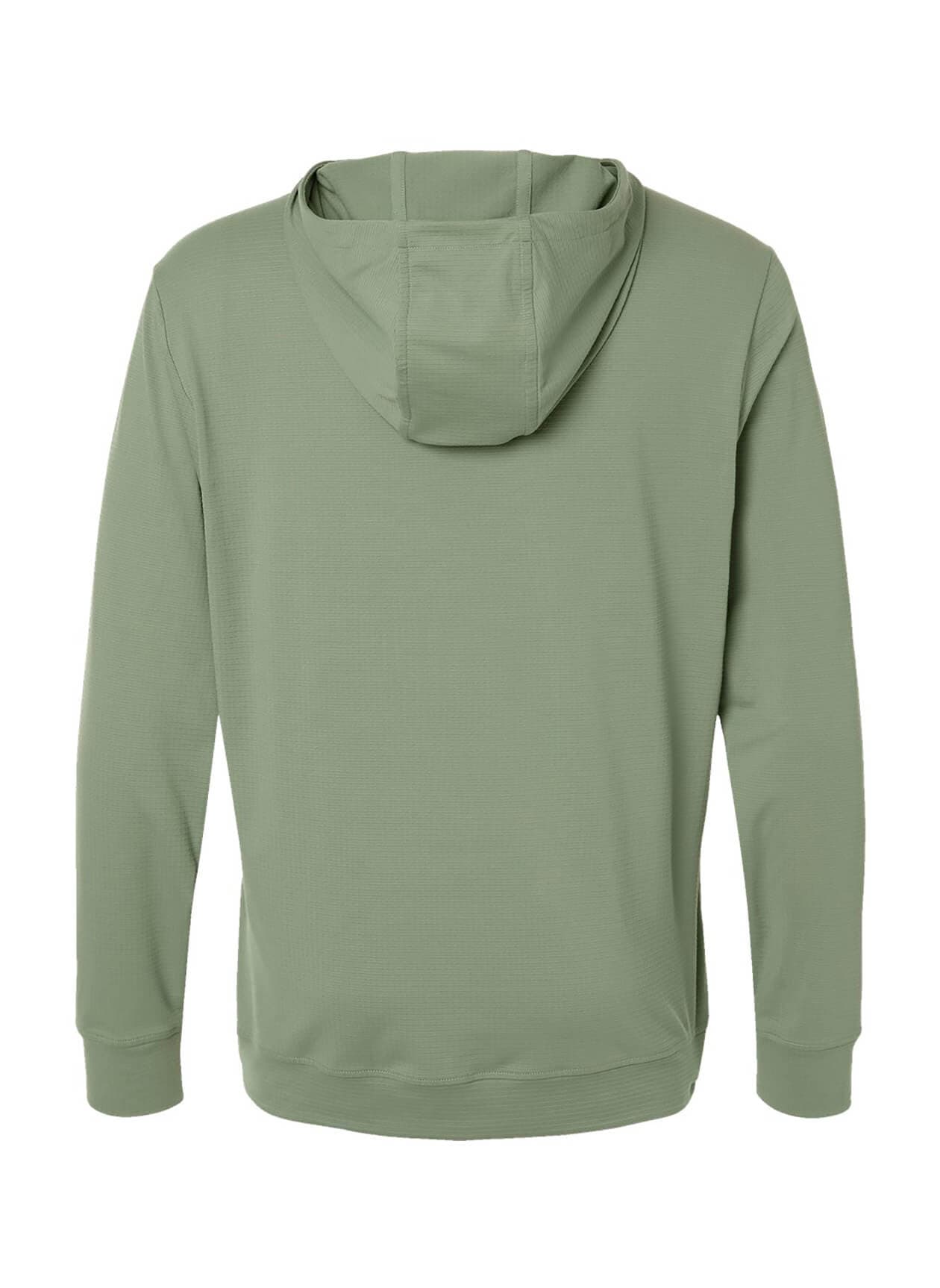 Men's Adidas Ultimate365 Elevated Hoodie - Silver Green (SGR) 3XL