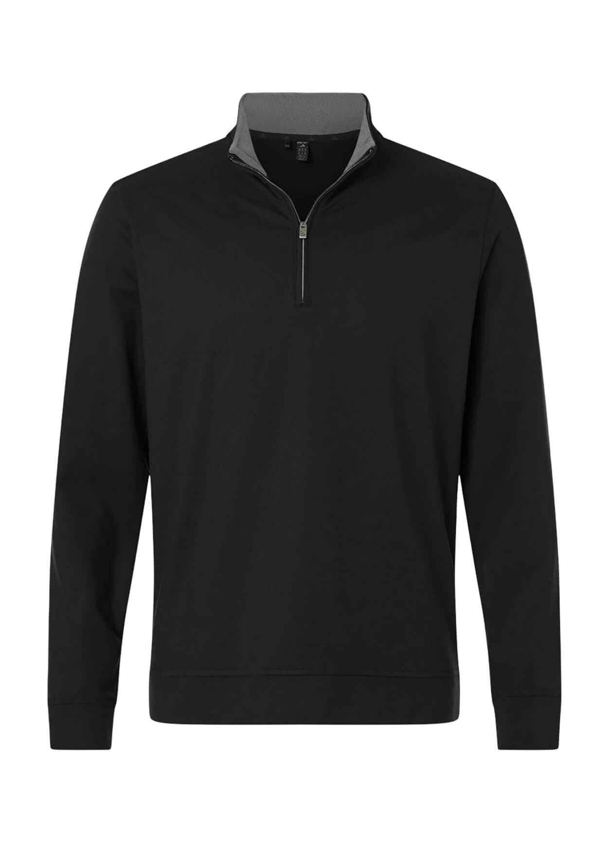 Adidas Men's Ultimate365 Classic Quarter-Zip Pullover - Black 3XL