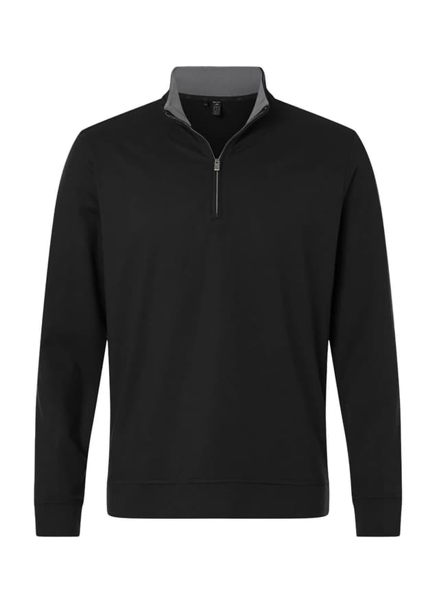 Adidas Men's Ultimate365 Classic Quarter-Zip Pullover - Black 3XL