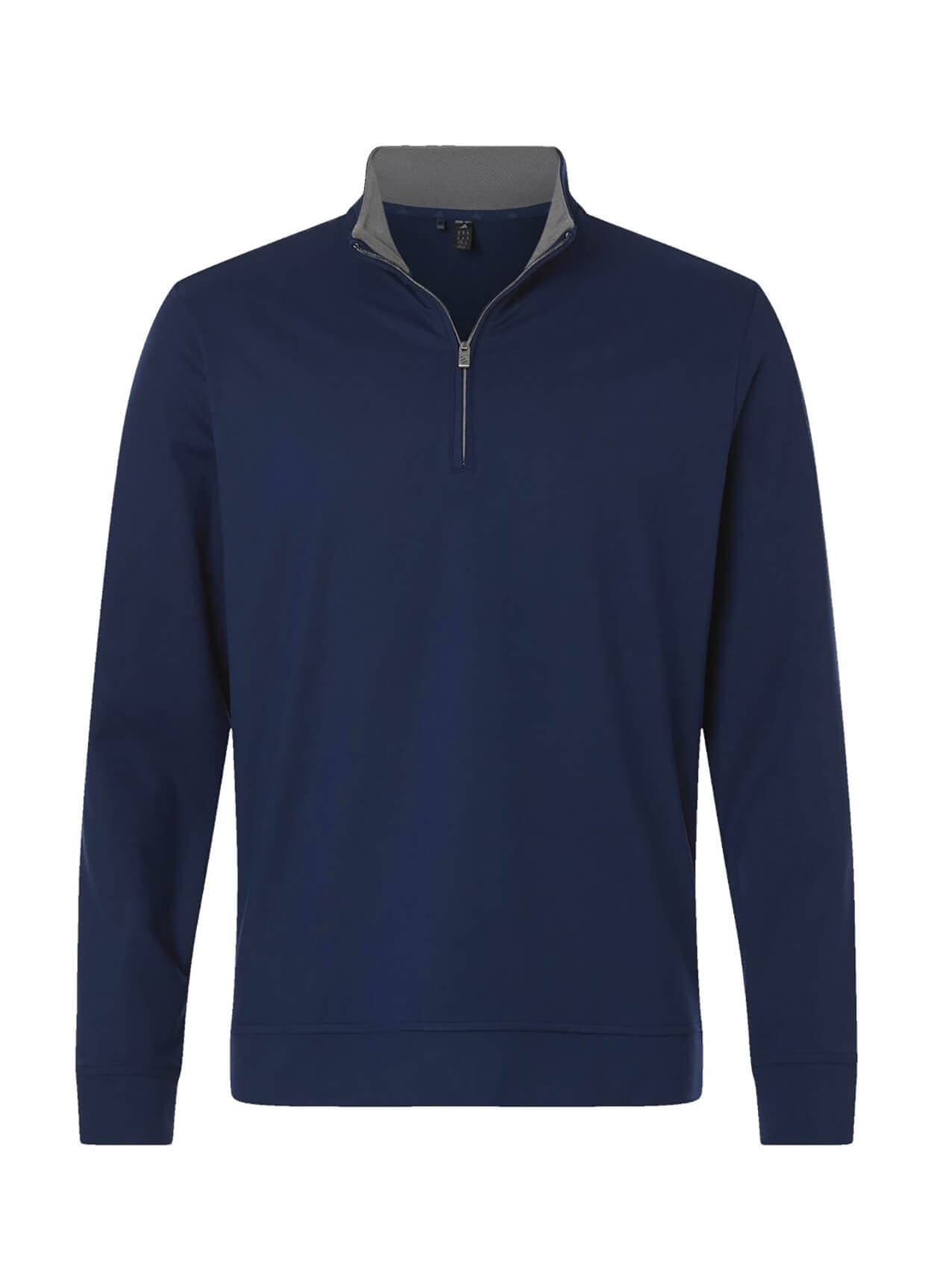 Adidas Men's Ultimate365 Classic Quarter-Zip Pullover - Navy 3XL