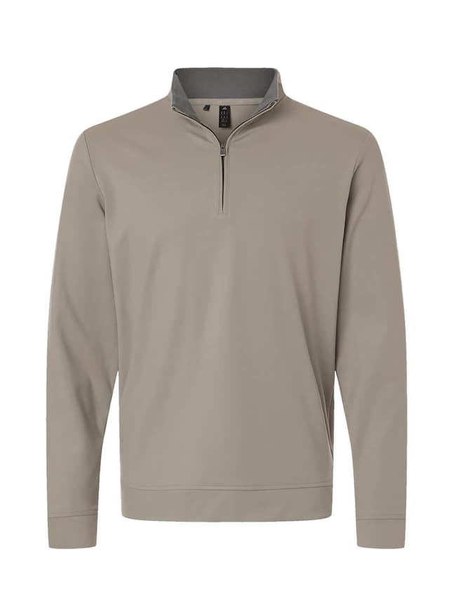 Adidas Men's Ultimate365 Classic Quarter-Zip Pullover - Brown 3XL