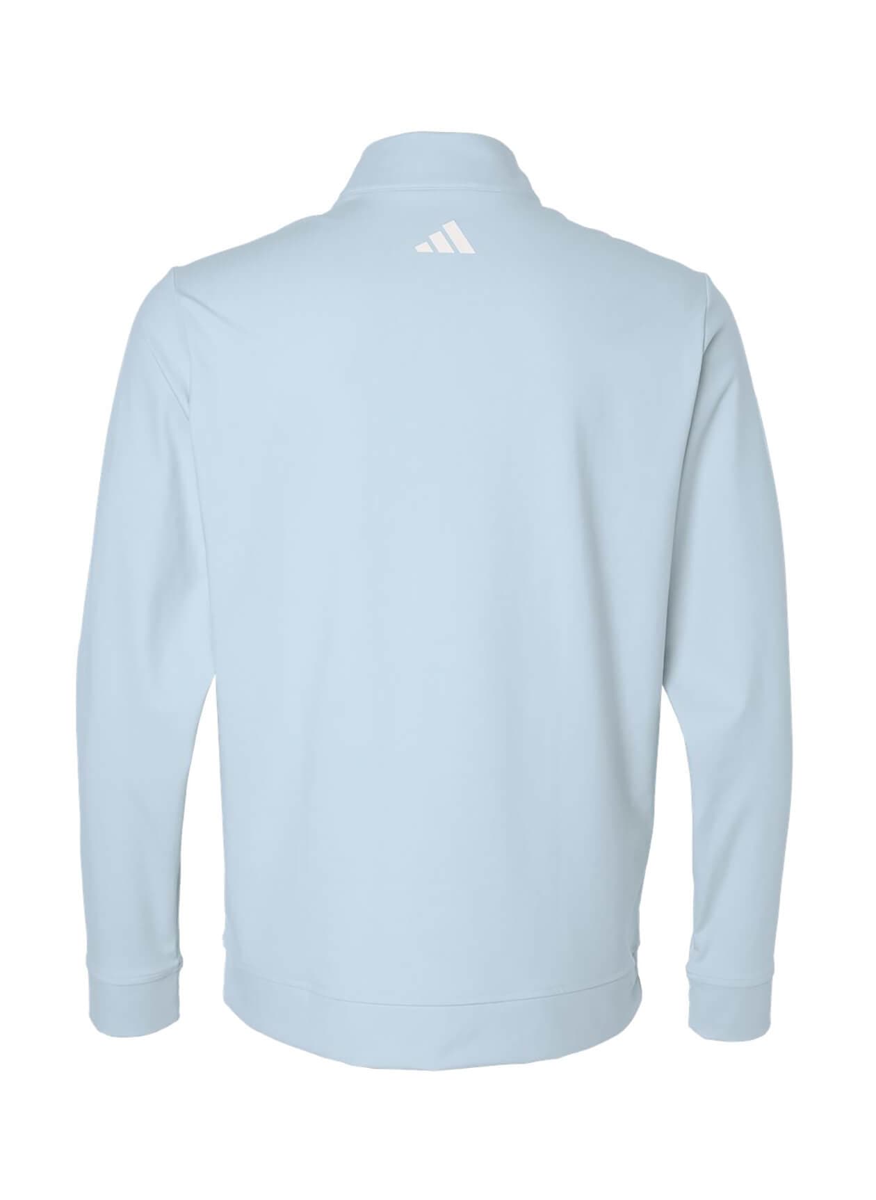 Adidas Men's Ultimate365 Classic Quarter-Zip Pullover - Cyan 3XL