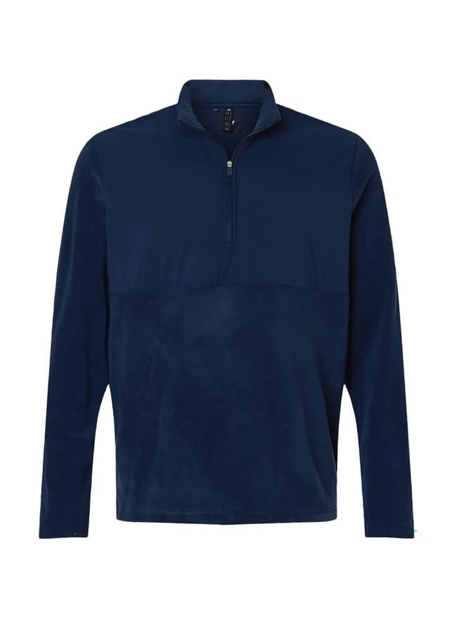 Adidas Men's Ultimate365 Cozy Quarter-Zip Pullover - Navy 3XL