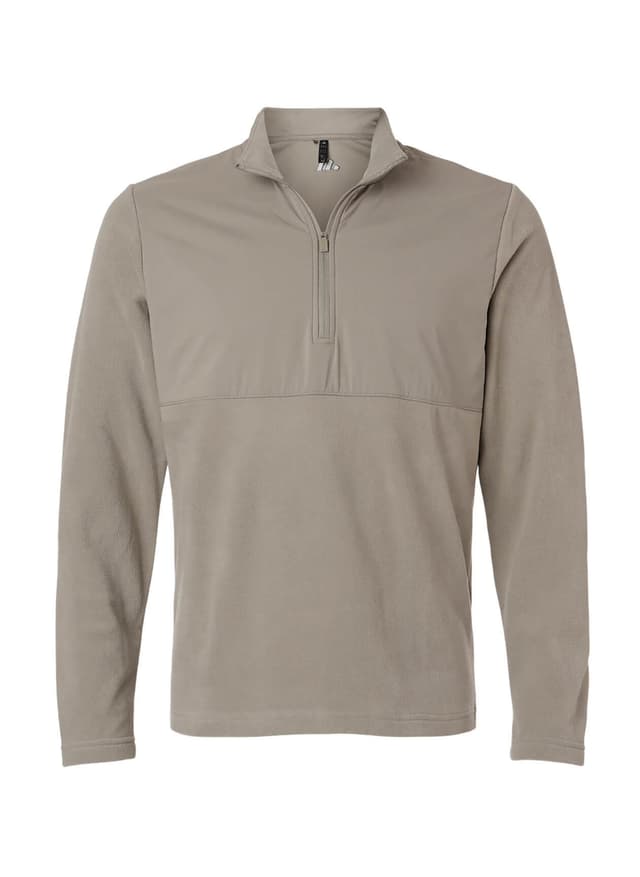 Adidas Men's Ultimate365 Cozy Quarter-Zip Pullover - Brown 3XL