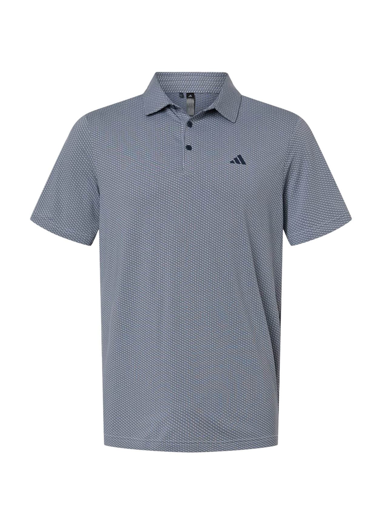 Adidas Men's Performance Textured Polo - Navy 3XL