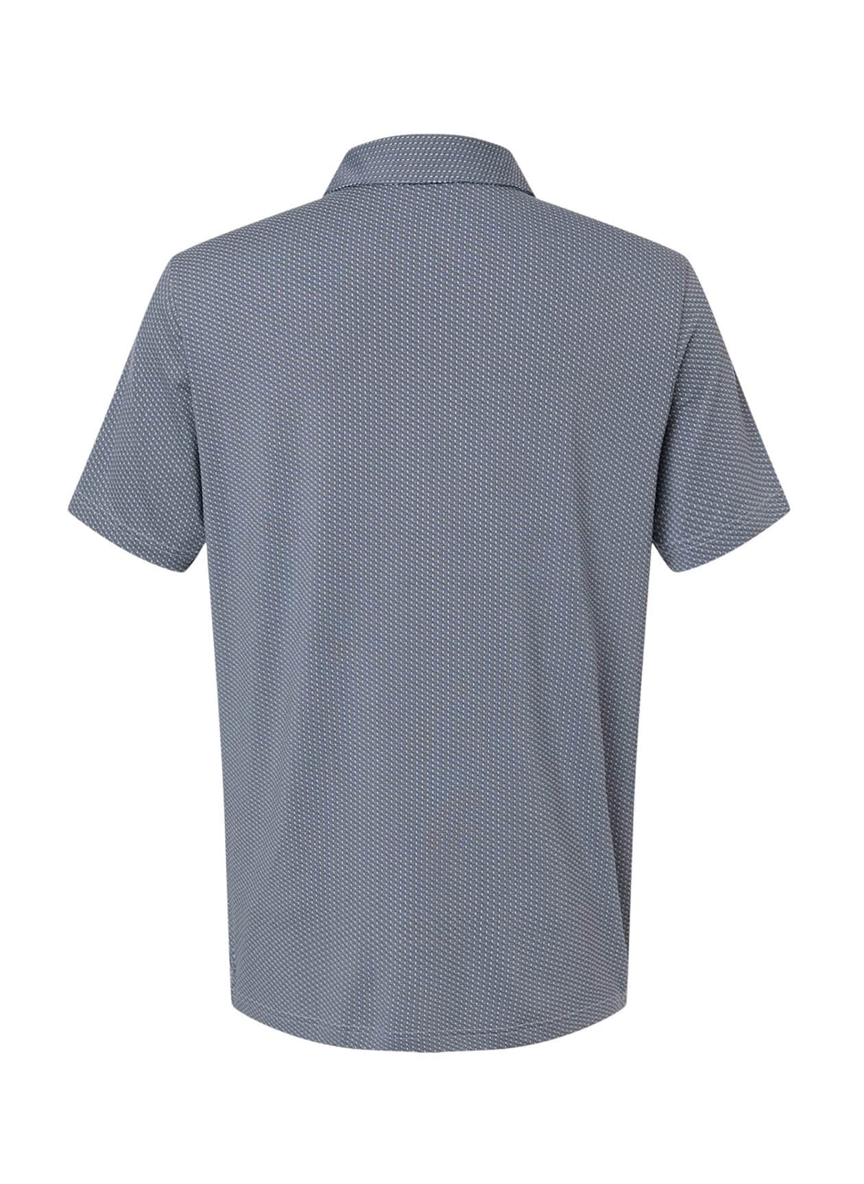 Adidas Men's Performance Textured Polo - Navy 3XL