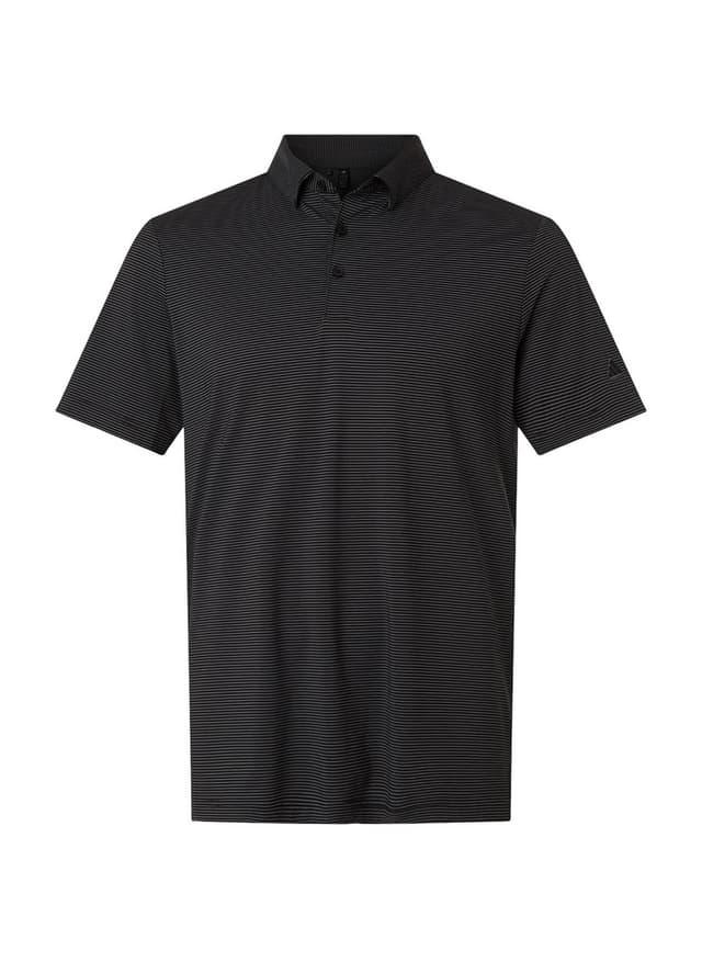 Adidas Men's Ultimate365 Pencil Stripe Climacool Polo - Dark Grey 3XL