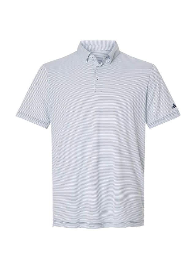Adidas Men's Ultimate365 Pencil Stripe Climacool Polo - Navy 3XL