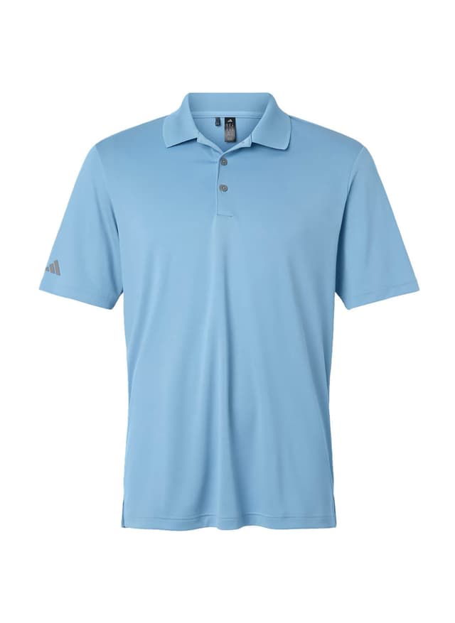 Adidas Men's Performance Polo - Cyan 3XL