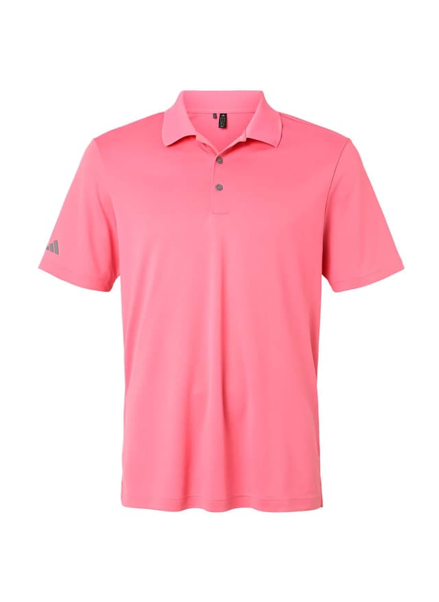 Adidas Men's Performance Polo - Pink 3XL