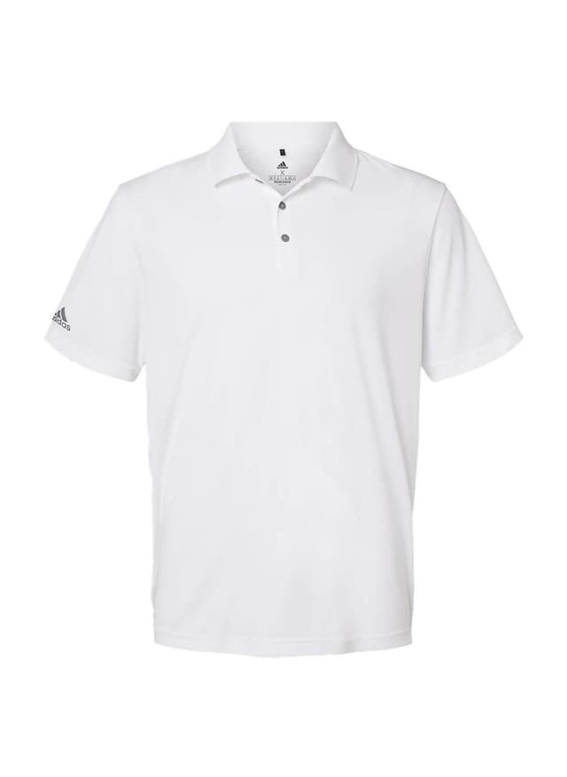 Adidas Men's Performance Polo - White 3XL