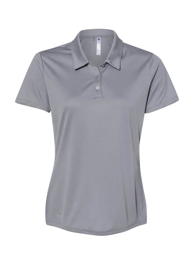 Adidas Women's Performance Polo - Dark Grey 3XL